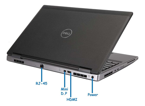 Dell Precision 7540 Core I7 9850 32g 512g Amd Wx3200 15.6'' (Reacondicionado)