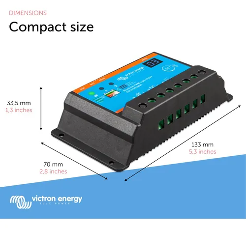 Victron Energy Bluesolar Pwm-light Controlador De Carga De .