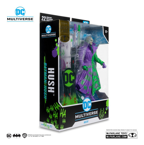 Figura 7 Dc Multiverse - Hush (jokerized)(gold Label)(sdcc)