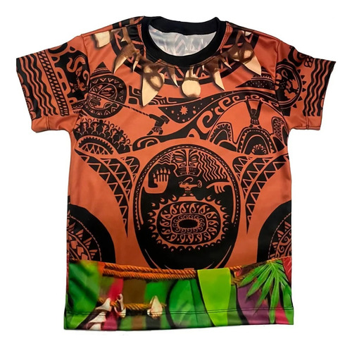 Camisa Camiseta Maui Moana Tui Hei Hei Estampas 941