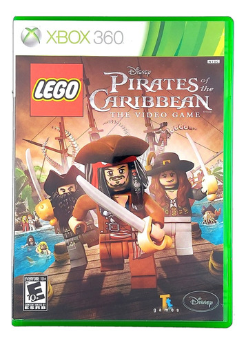 Lego Pirates Of The Caribbean Original Xbox 360 Mídia Física