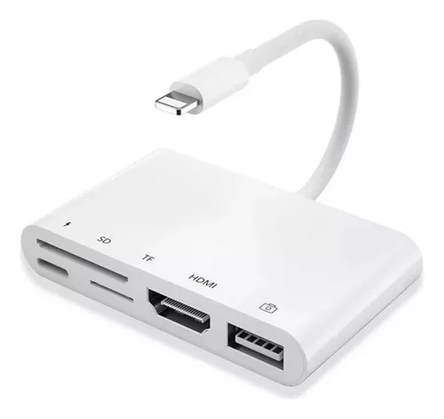 Cable Adaptador HDMI para iPad Mini, iPhone 5s 5 6 6s Plus