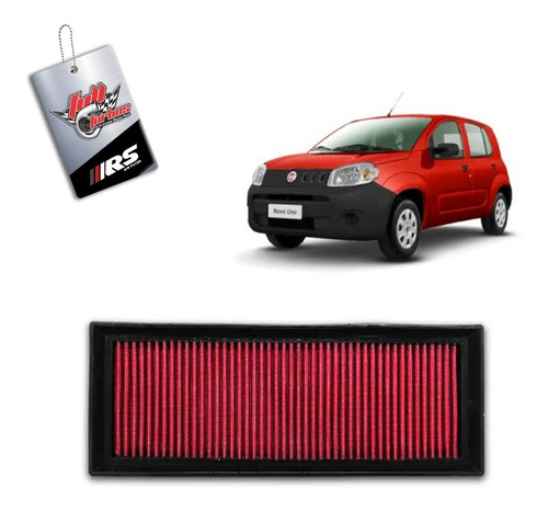 Filtro De Ar Esportivo Inbox Fiat Uno 1.0  Rs2973