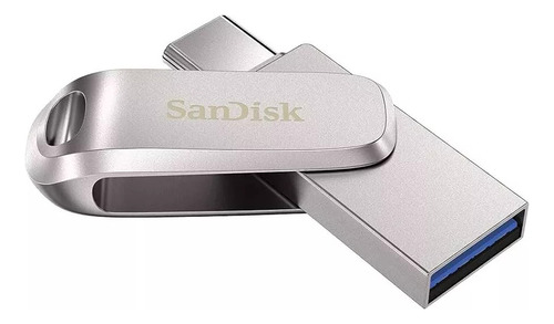 Pen Drive 512gb Dual Drive Luxe 400mb Usb Type C 3.2 Sandisk