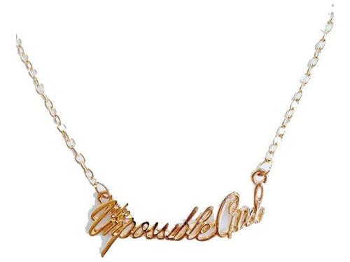 Dr Doctor Who - Impossible Girl Collar Dorado