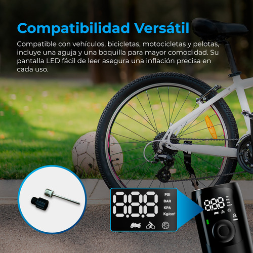 Compresor De Aire Electrico Autosky Para Todo Tipo De Llanta
