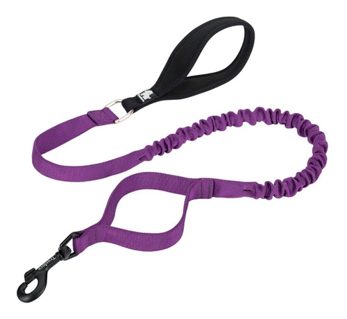 Correa Para Perros Elástica Acolchada Truelove Purple L