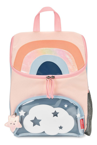 Mochila Escolar Spark Style Arco-íris - Skip Hop Cor Água Desenho do tecido Arco Iris