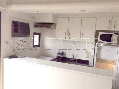 Imagem 4 de 15 de Place Vendome - Um Maravilhoso Flat Em Moema 2 Dorms - Sf3907