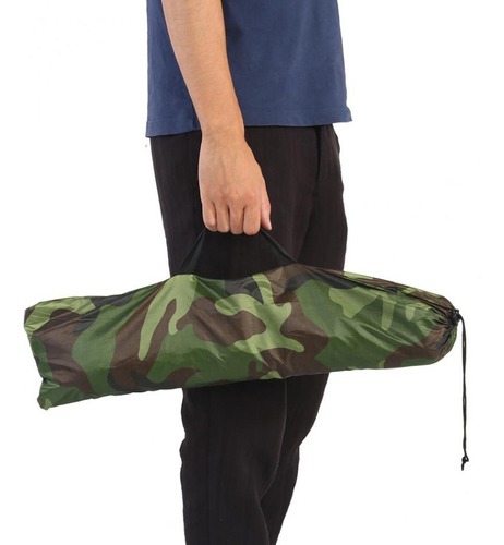 Imagem 2 de 7 de Ao Ar Livre À Prova De Vento Anti-uv Única Tenda De Camuflag