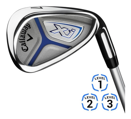 Imagen 6 de 10 de Kaddygolf Set Golf Junior Callaway Xj - 9 A 12 Años - Nene