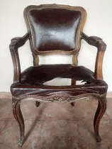 Comprar Sillon Estilo Frances Luis Xv Excelente Retapisar Consultar!