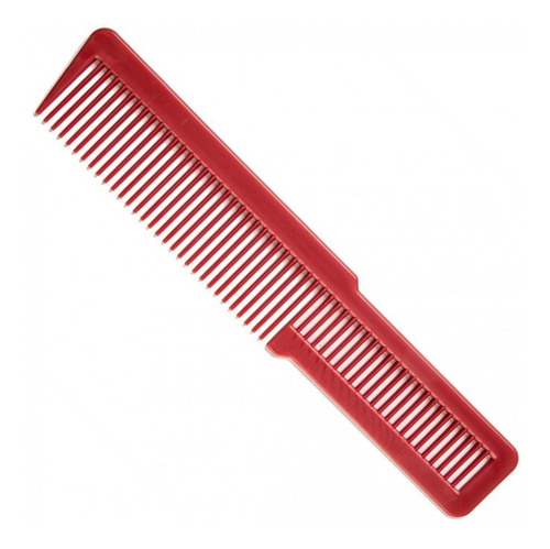 Peineta Flat Top Roja