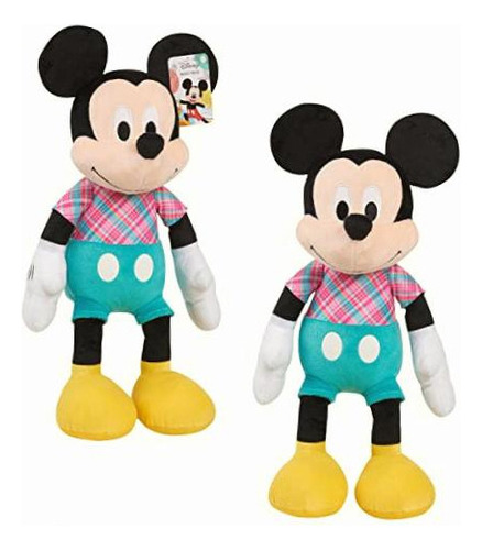 Just Play - Peluche Grande De Mickey Mouse De Disney De 19 . Color Negro
