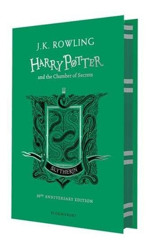 Imagen 1 de 1 de Harry Potter & The Chamber Of Secrets Slytherin - Tapa Dura