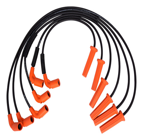 Jgo Cables Bujía Silicon Para Pontiac Sv6 3.5l 6cil 2006