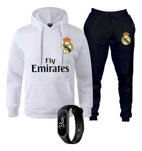 Conjunto moletom hotsell real madrid