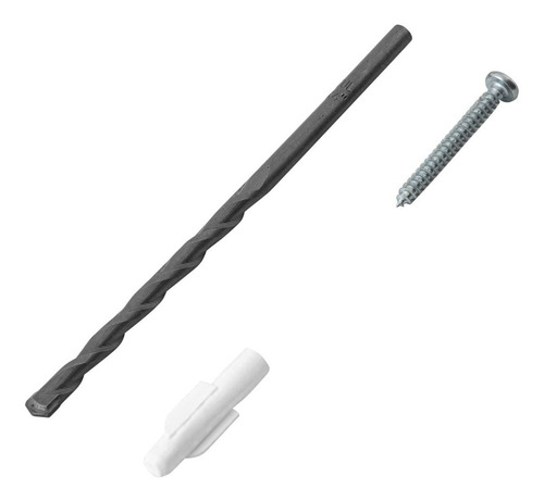 Kit De 20 Taquetes 3/16' Con Pijas #6 Y 1 Broca 3/16, Fiero