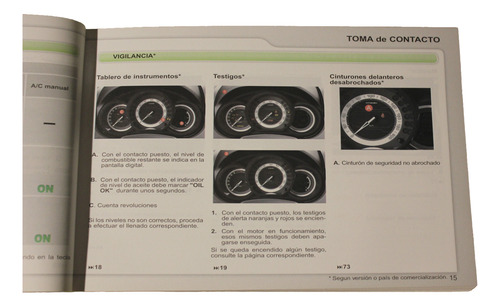 Citroen C3 Ii 2016 Manual De Empleo (Usado)