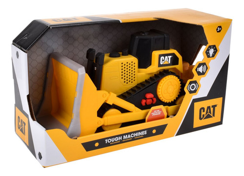 Cat Maquinaria De Construccion Con Luz Y Sonido - Buldozer