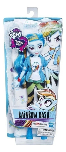 Muñeca My Little Pony Rainbow Dash Equestria Girls Nueva