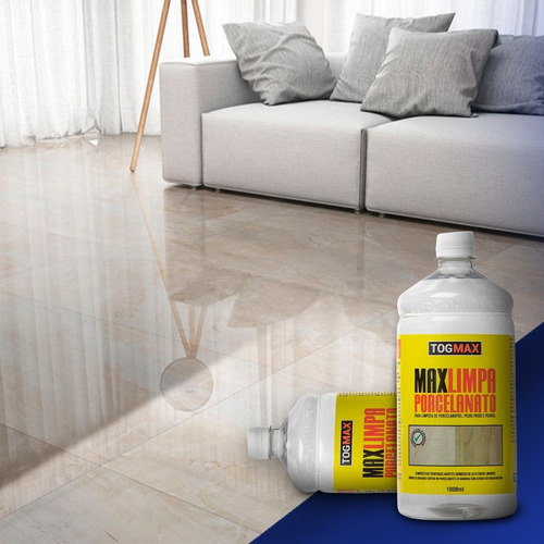 Limpa Pisos Concentrado Porcelanato 5 Litro Togmax Pós Obra
