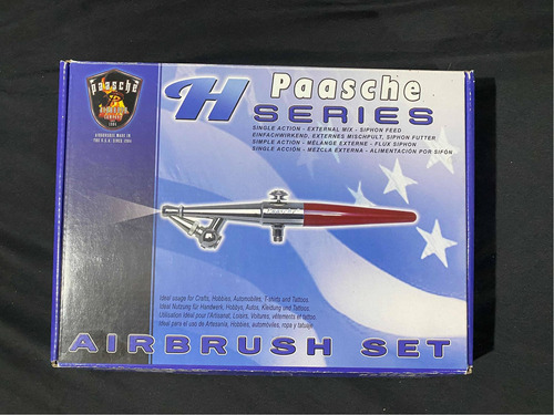 Aerógrafo Passche H-series Airbrush H-set