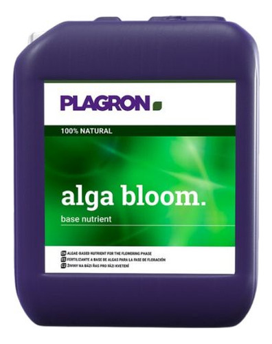 Plagron Fertilizante Alga Bloom 5l Organico Bioestimulant