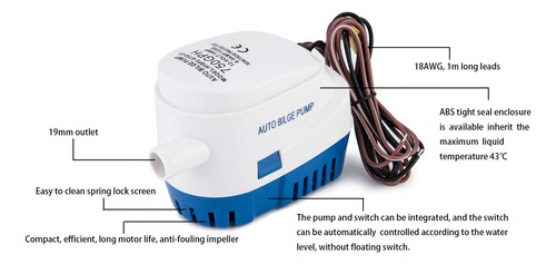 Onechoices-made Bomba De Agua Sumergible Automática Para Bar