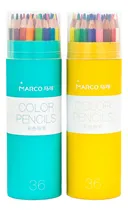 Comprar Set 36 Lapices Hexagonales Colores Vibrantes Utiles Escolare