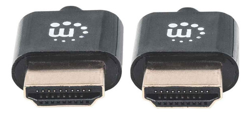 Cable Ultradelgado Hdmi Macho - Hdmi Macho Manhattan 3m /vc
