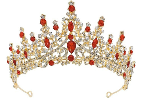 Reina Corona Princesa Boda Tiara Nupcial Y Cumpleaños Xv Año