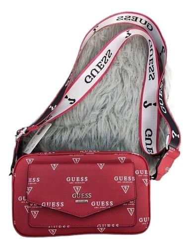 2022 Guess Bolso De Hombro Cuadrado Bolso Bandolera Unisex