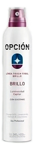 Brillo Opcion Salon Con Silicona 245g 420ml Peluqueria