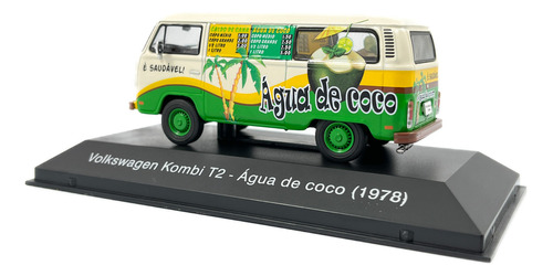Miniatura Kombi T2 Água De Coco 1978 Veículos De Serviço E57