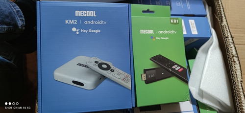 Imagen 1 de 4 de Tv Box Mecool Km2 Netflix 4k Mejor Que Xiaomi Mi Box S