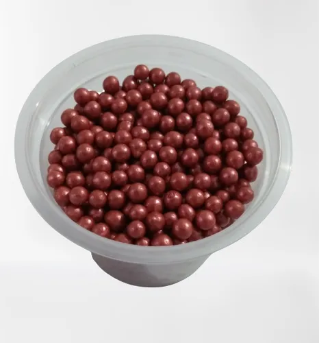 Perlas Rojo Escarlata Dulces X 50 Grs Repostería