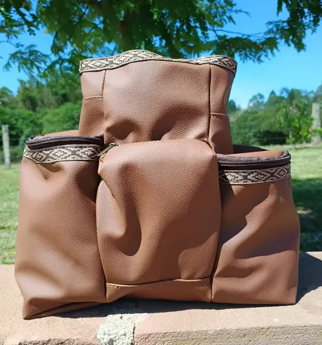 Kit Mateira Argentina Faixa Pampa Chimarrão + Porta Erva