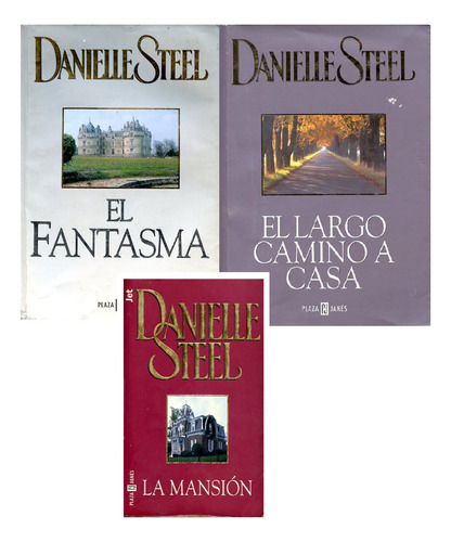 Lote De 3 Libros . Danielle Steel .