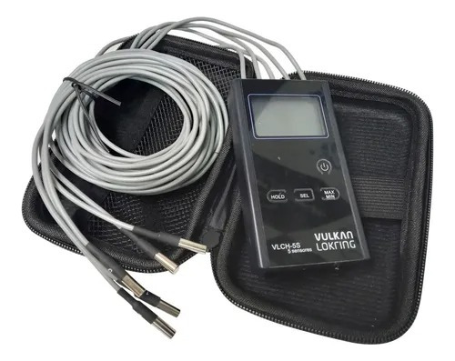 Termômetro Digital 5 Sensores Vulkan Vlch5s Uso Refrigeração