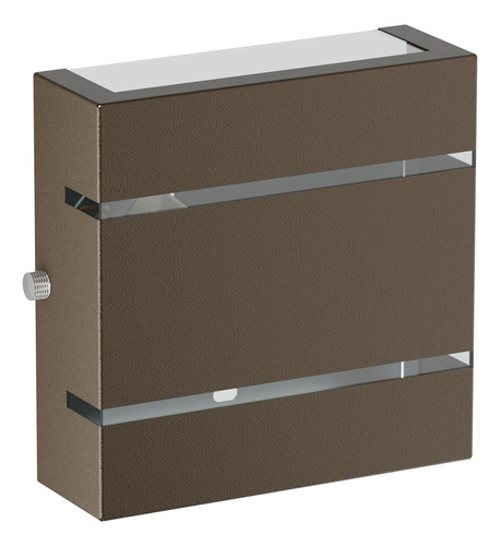 13x Arandela Externa Slim 2 Frisos 2 Focos G9 Parede Mf103
