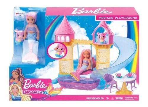 Barbie Dreamtopia Sirena Baby Parque De Sirenas Mattel