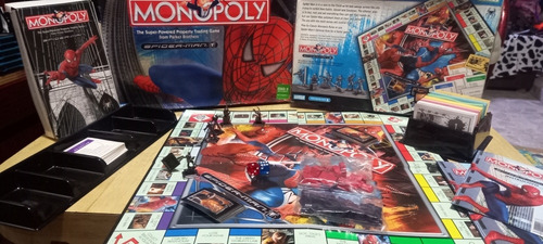 Monopoly Spider Man En Inglés (Usado)