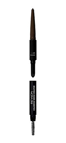 Revlon Colorstay Creador De Lápices De Cejas, Marrón Oscuro,