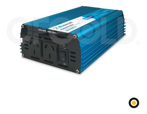 Inversor De Tensión De 12vdc A 220vac. 400w Pronext Inv-400