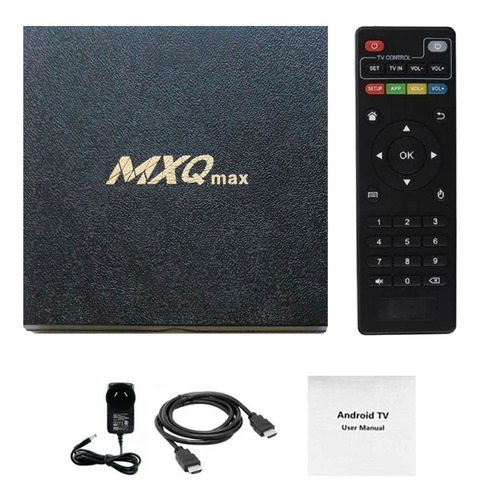 Conversor Smart Tv Box Android10 4k Netflix 4gb Ram 32gb Rom