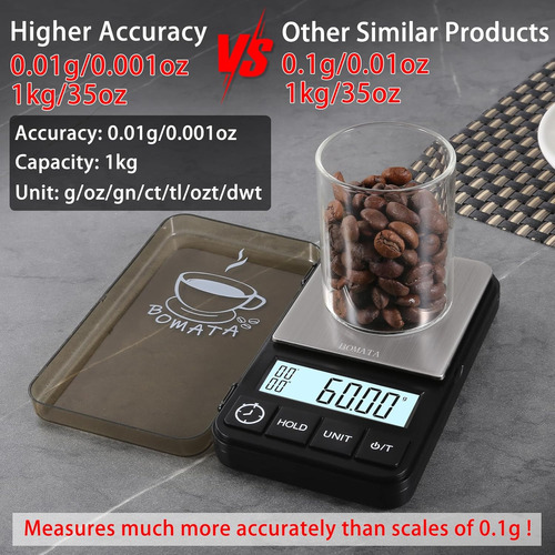 Bascula Bomata Para Cafe Y Espresso De Alta Precision De ...