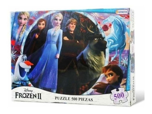 Rompecabezas Frozen 2 De Disney 500 Piezas Puzzle