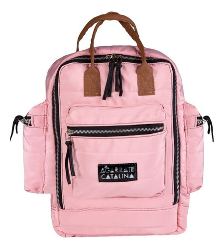 Mochila Mujer Urbana Agarrate Catalina Colores Q Color Rosa