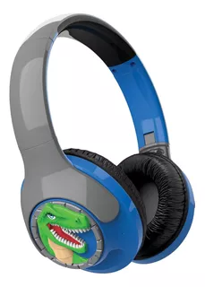 Ekids Dinosaur Headphones Niños, Auriculares Bluetooth Con O